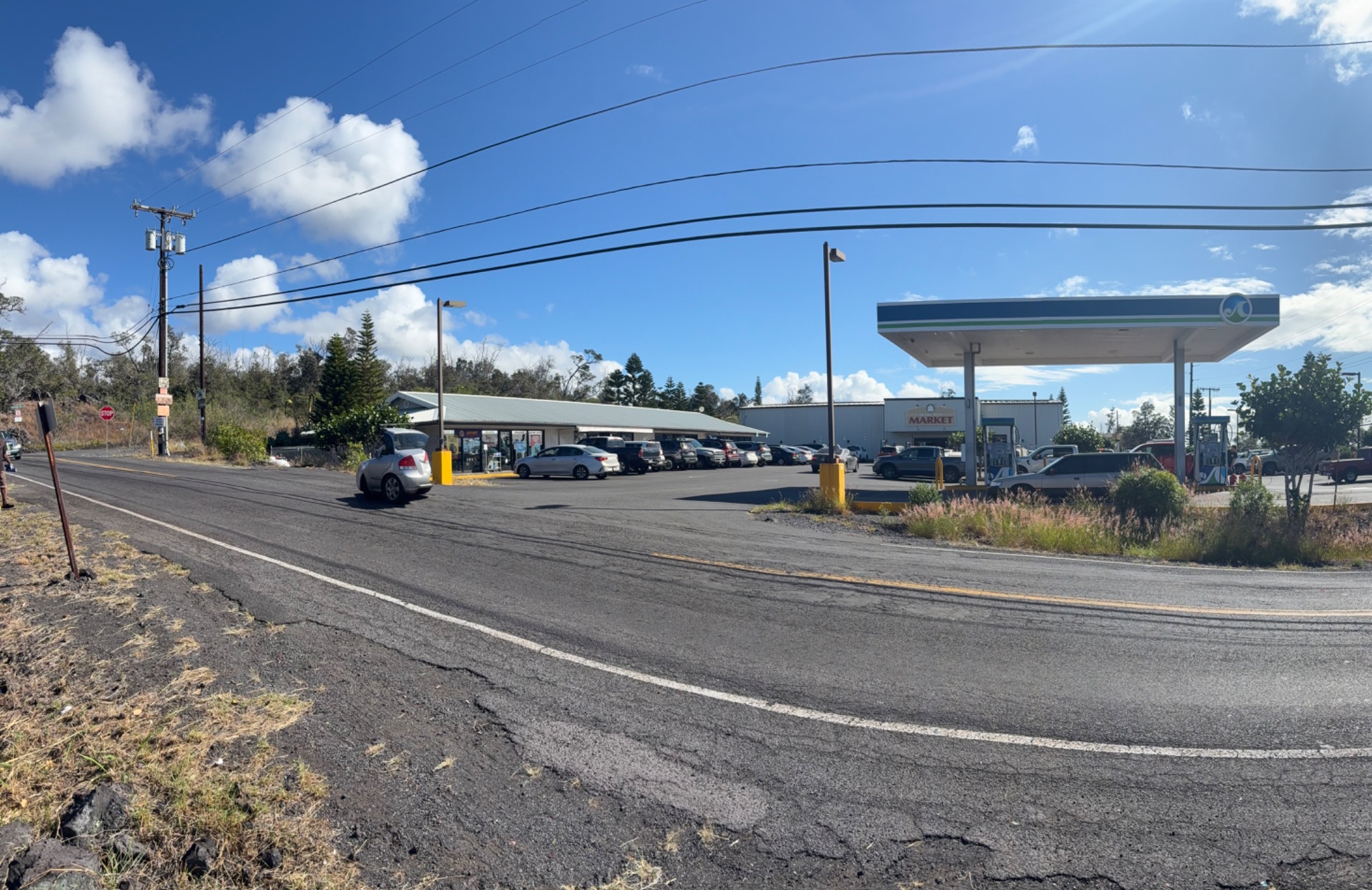 The Ocean View community gathering area in Hawaiʻi