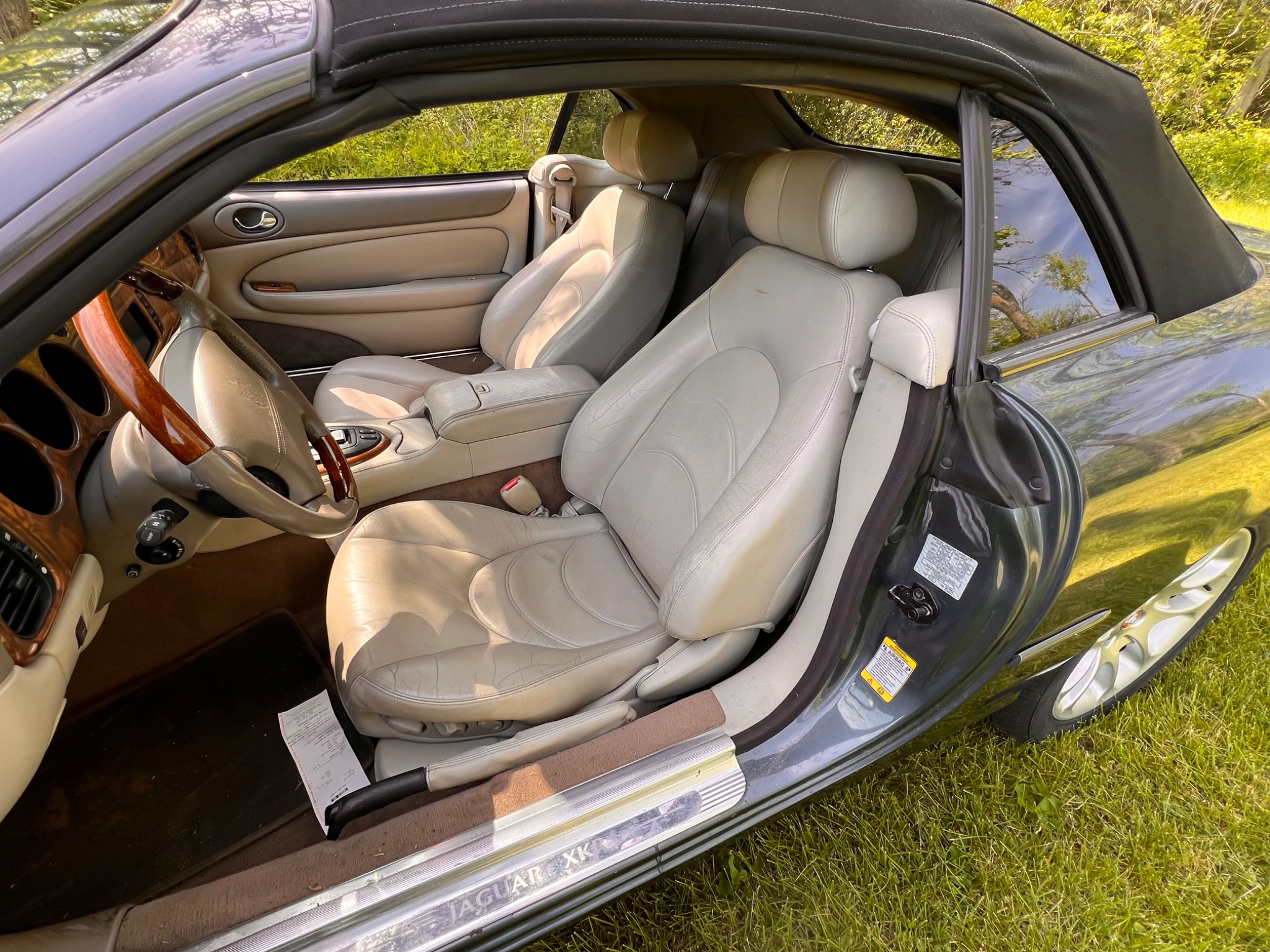 Jaguar interior